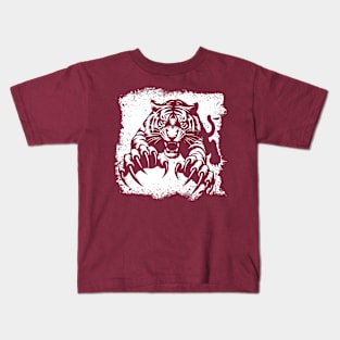 Tiger Attacking Kids T-Shirt